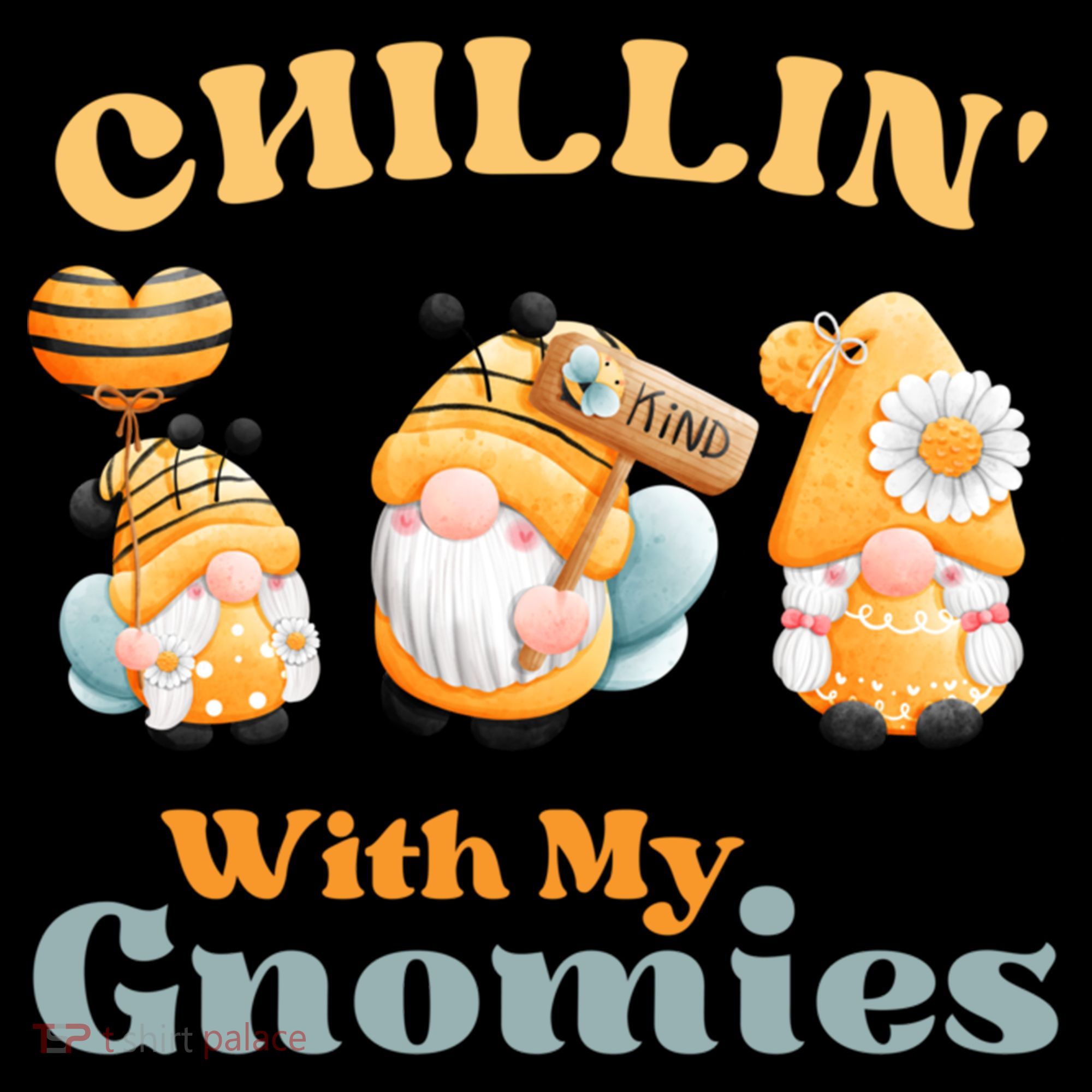 Chillin With My Gnomies Garden Gnomes With Bees Gift Coffee Mug