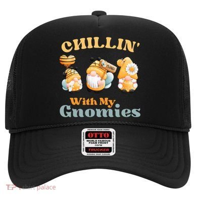 Chillin With My Gnomies Garden Gnomes With Bees Gift Hat