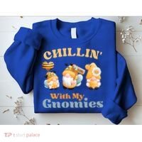 Chillin With My Gnomies Garden Gnomes With Bees Gift Sweatshirt thumb 2