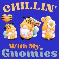 Chillin With My Gnomies Garden Gnomes With Bees Gift Sweatshirt thumb 3