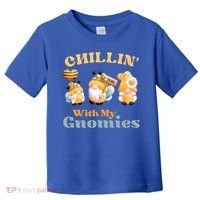 Chillin With My Gnomies Garden Gnomes With Bees Gift Toddler T-Shirt thumb 0