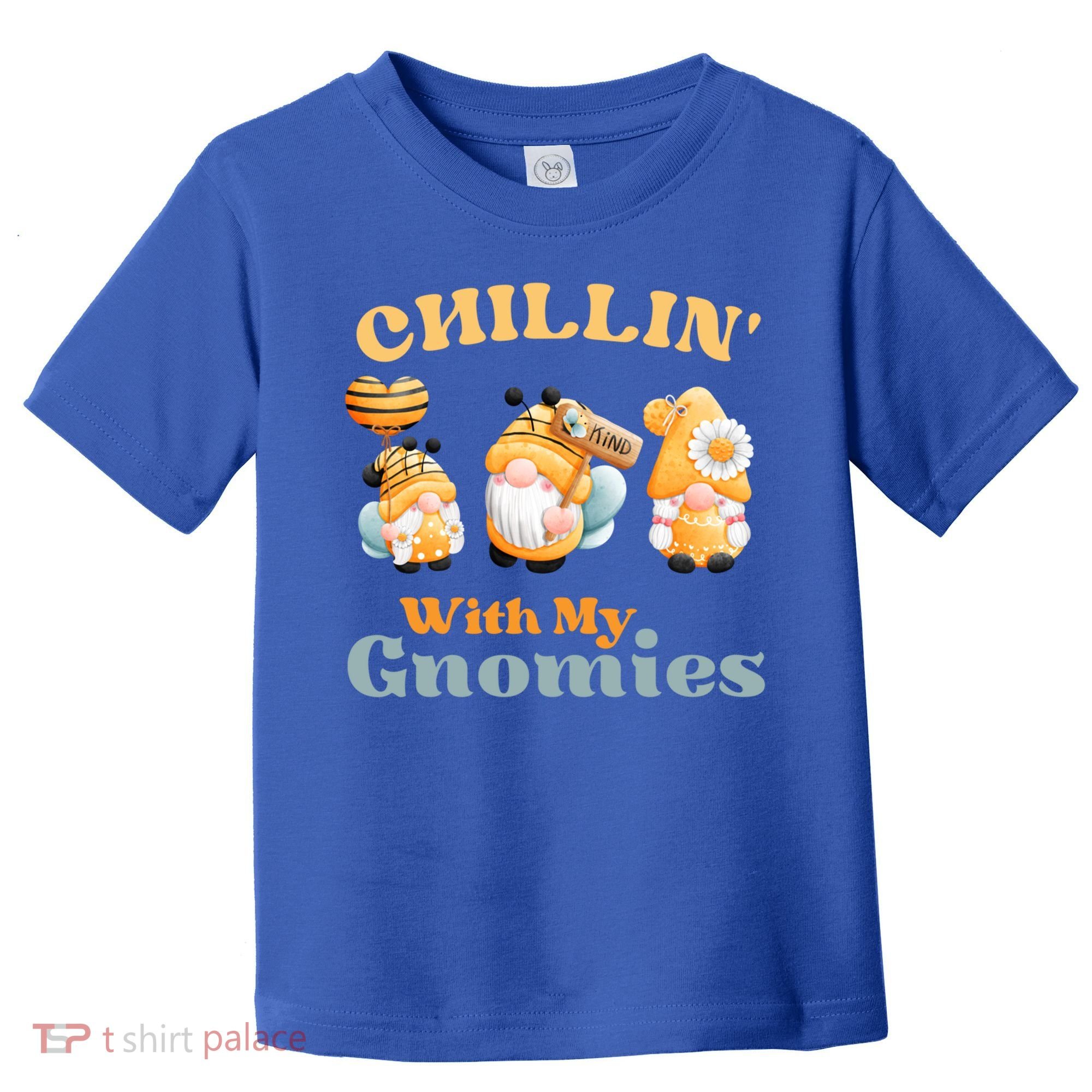 Chillin With My Gnomies Garden Gnomes With Bees Gift Toddler T-Shirt