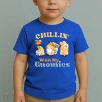 Chillin With My Gnomies Garden Gnomes With Bees Gift Toddler T-Shirt thumb 2