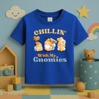 Chillin With My Gnomies Garden Gnomes With Bees Gift Toddler T-Shirt thumb 3