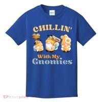 Chillin With My Gnomies Garden Gnomes With Bees Gift Kids T-Shirt thumb 0