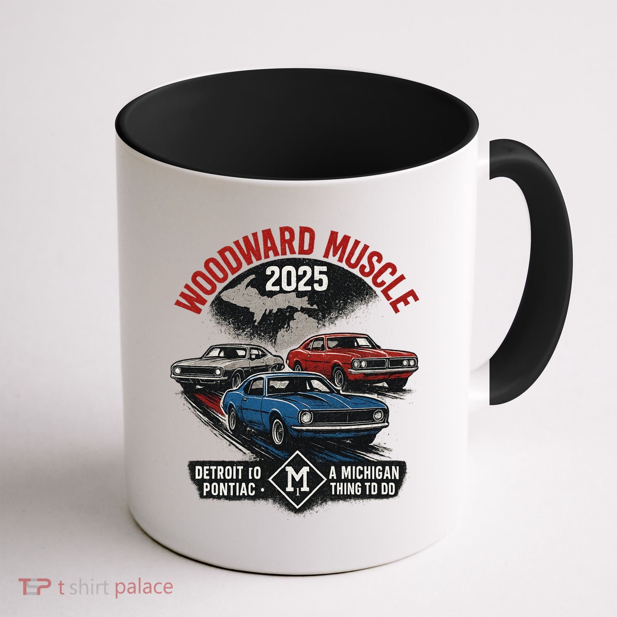 Classic Woodward Muscle 2025 Coffee Mug