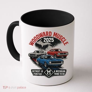 Classic Woodward Muscle 2025 Coffee Mug