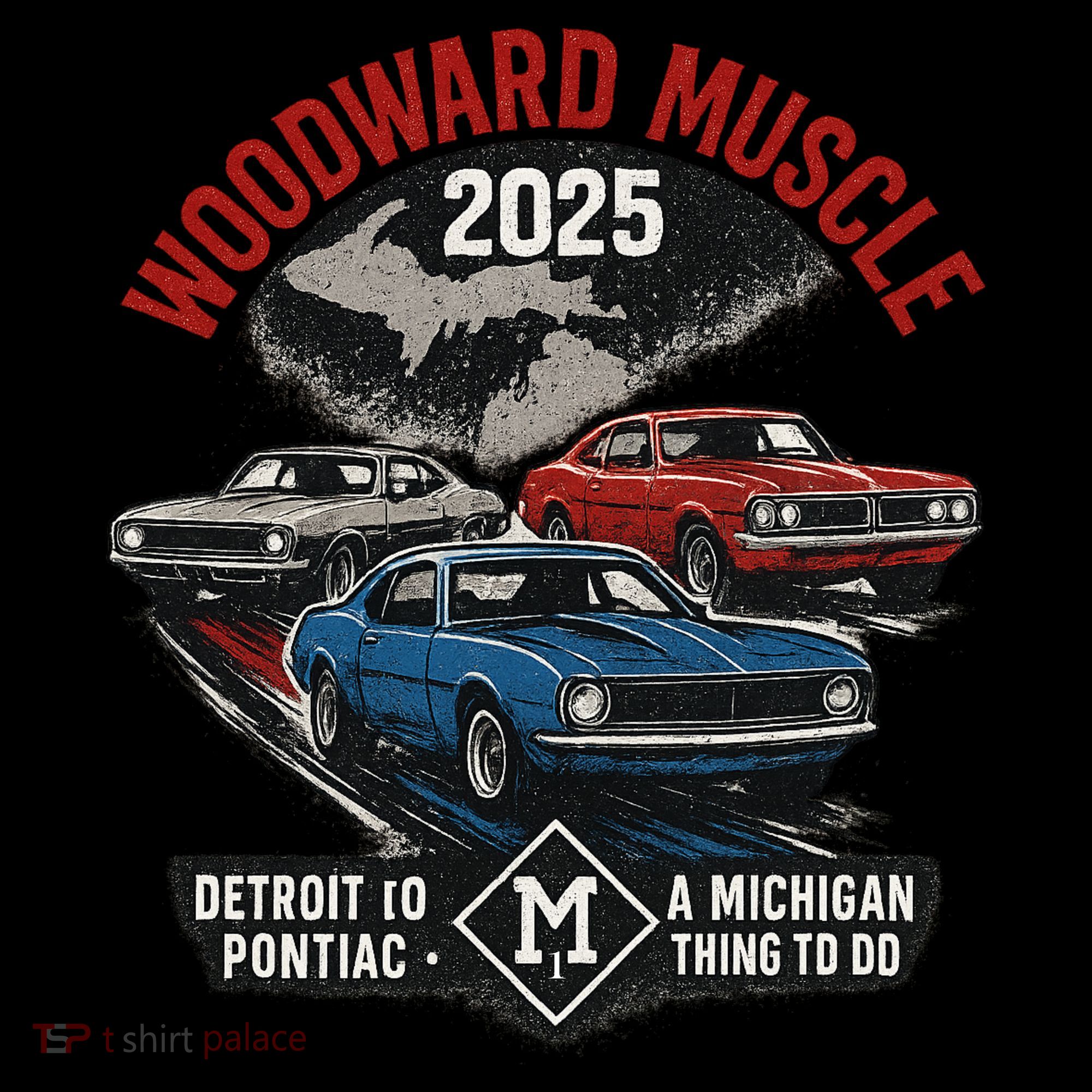 Classic Woodward Muscle 2025 Coffee Mug