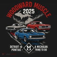 Classic Woodward Muscle 2025 Women's Hoodie thumb 2