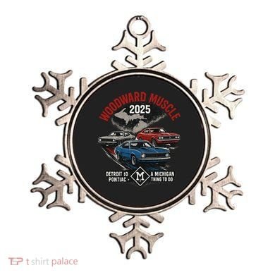 Classic Woodward Muscle 2025 Ornament