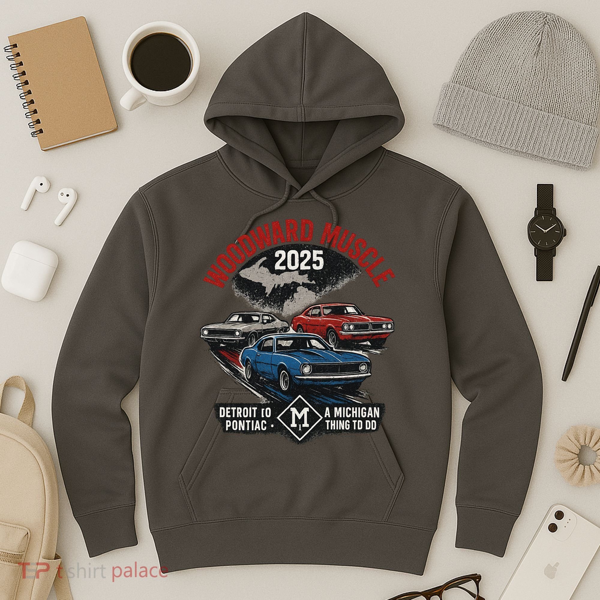 Classic Woodward Muscle 2025 Hoodie