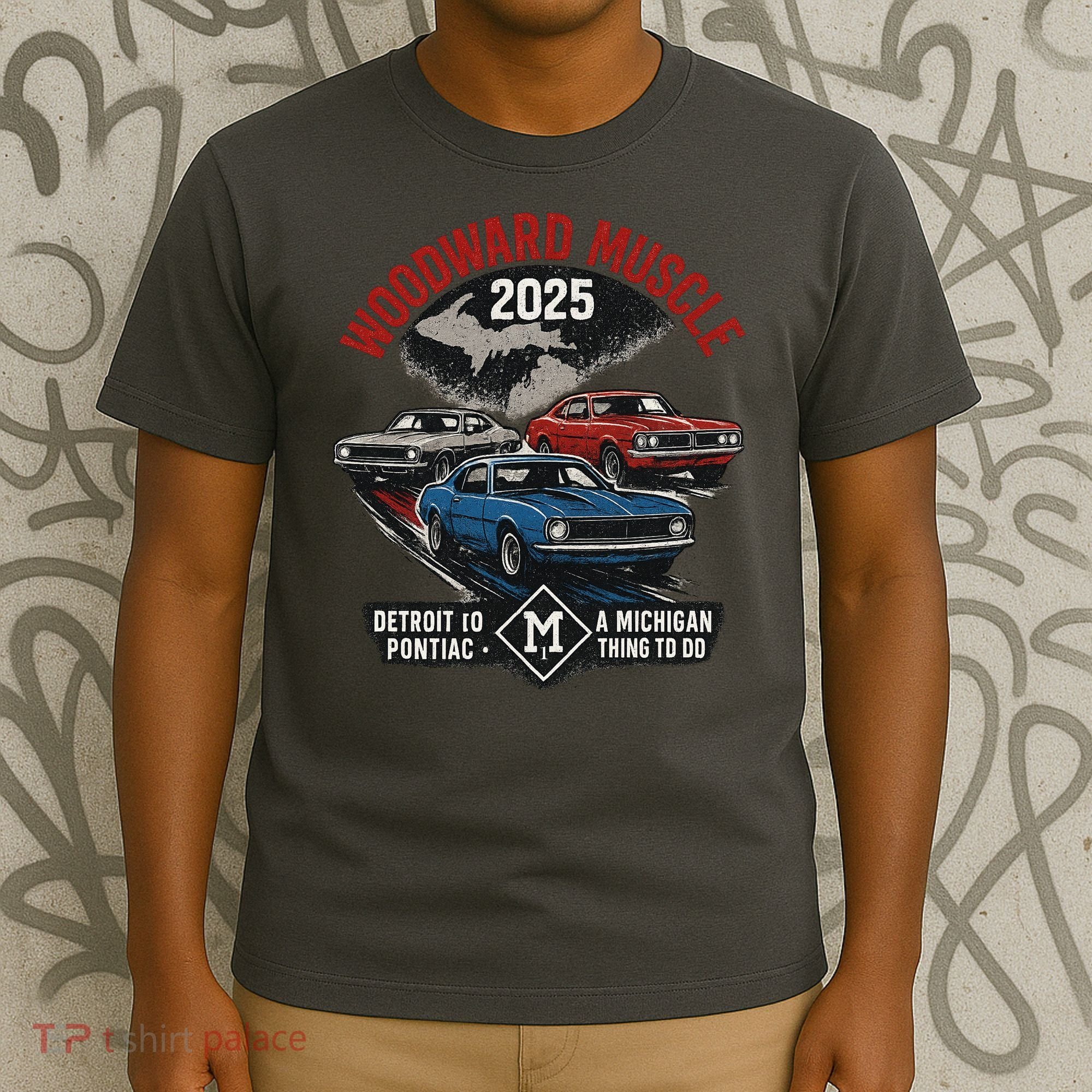 Classic Woodward Muscle 2025 T-Shirt