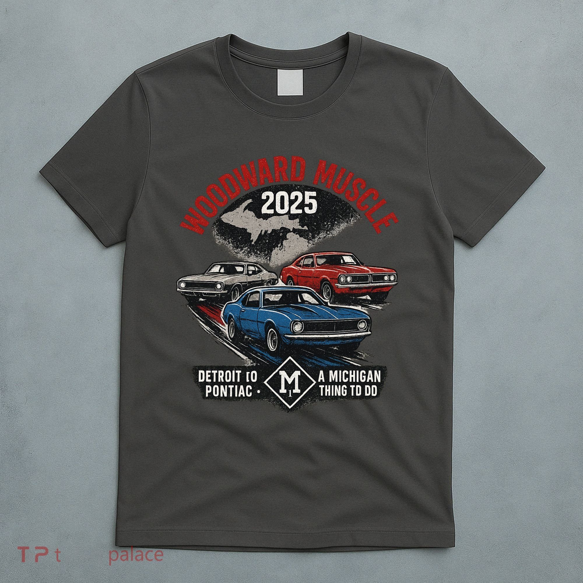 Classic Woodward Muscle 2025 T-Shirt