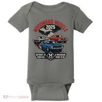Classic Woodward Muscle 2025 Baby Bodysuit thumb 0
