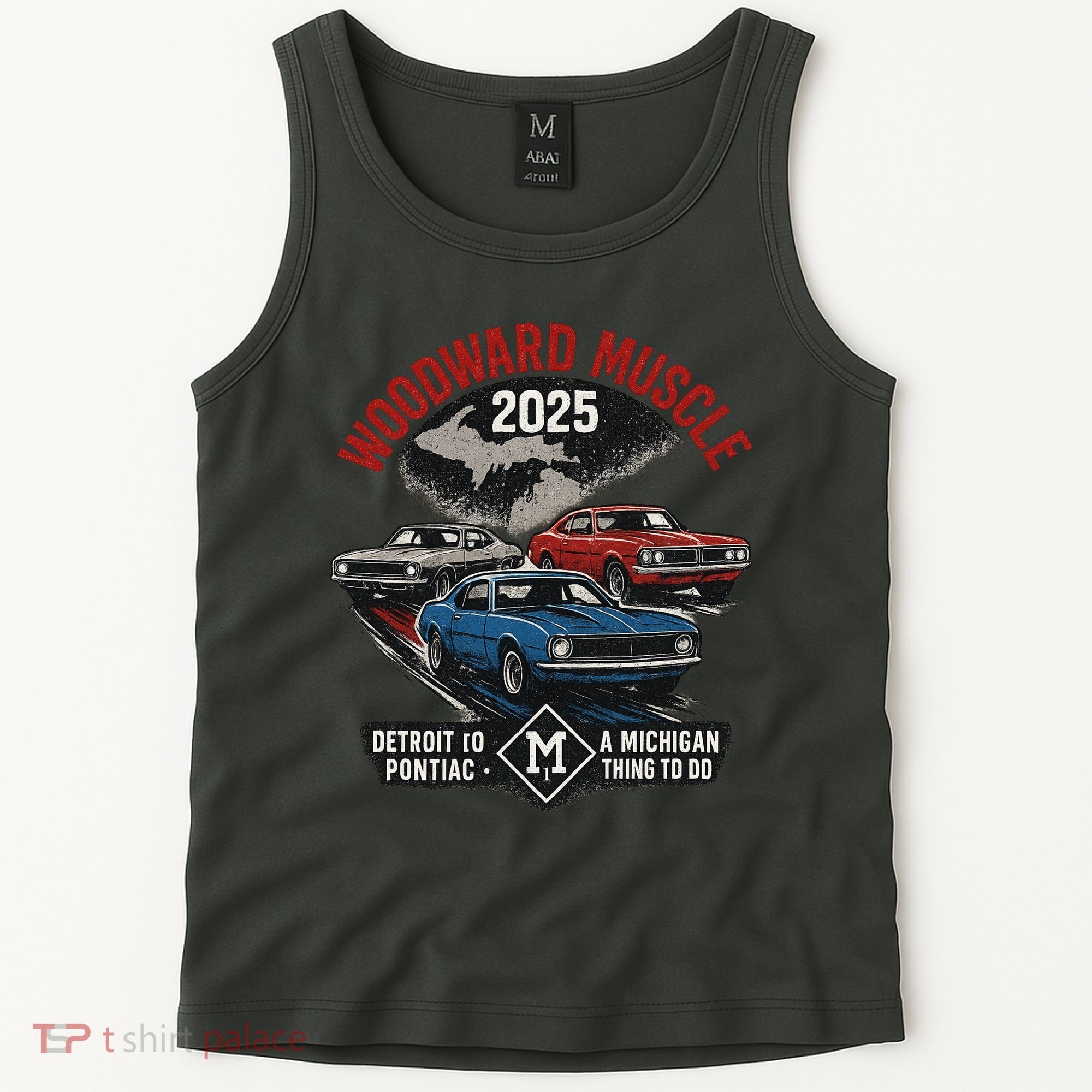 Classic Woodward Muscle 2025 Tank Top