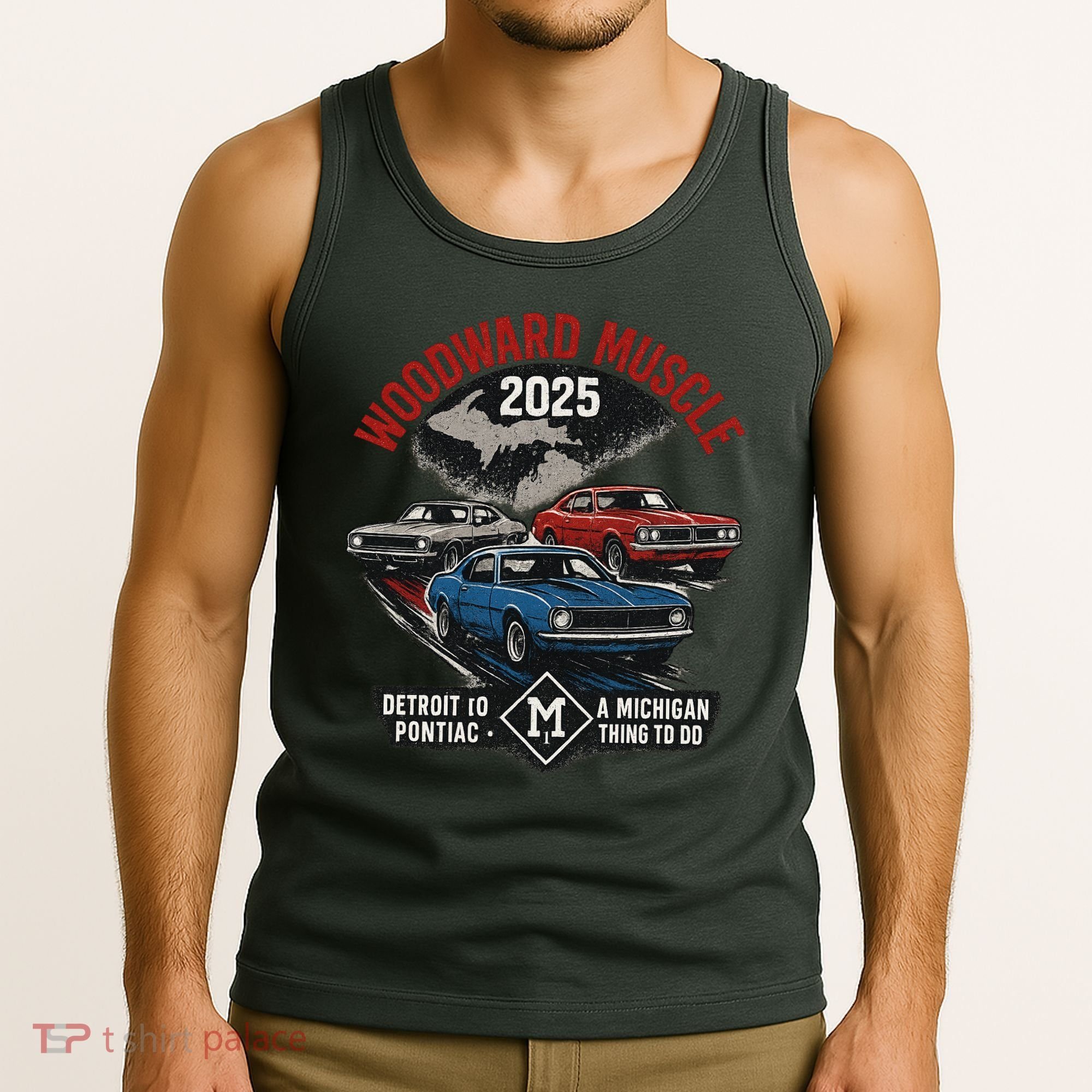 Classic Woodward Muscle 2025 Tank Top