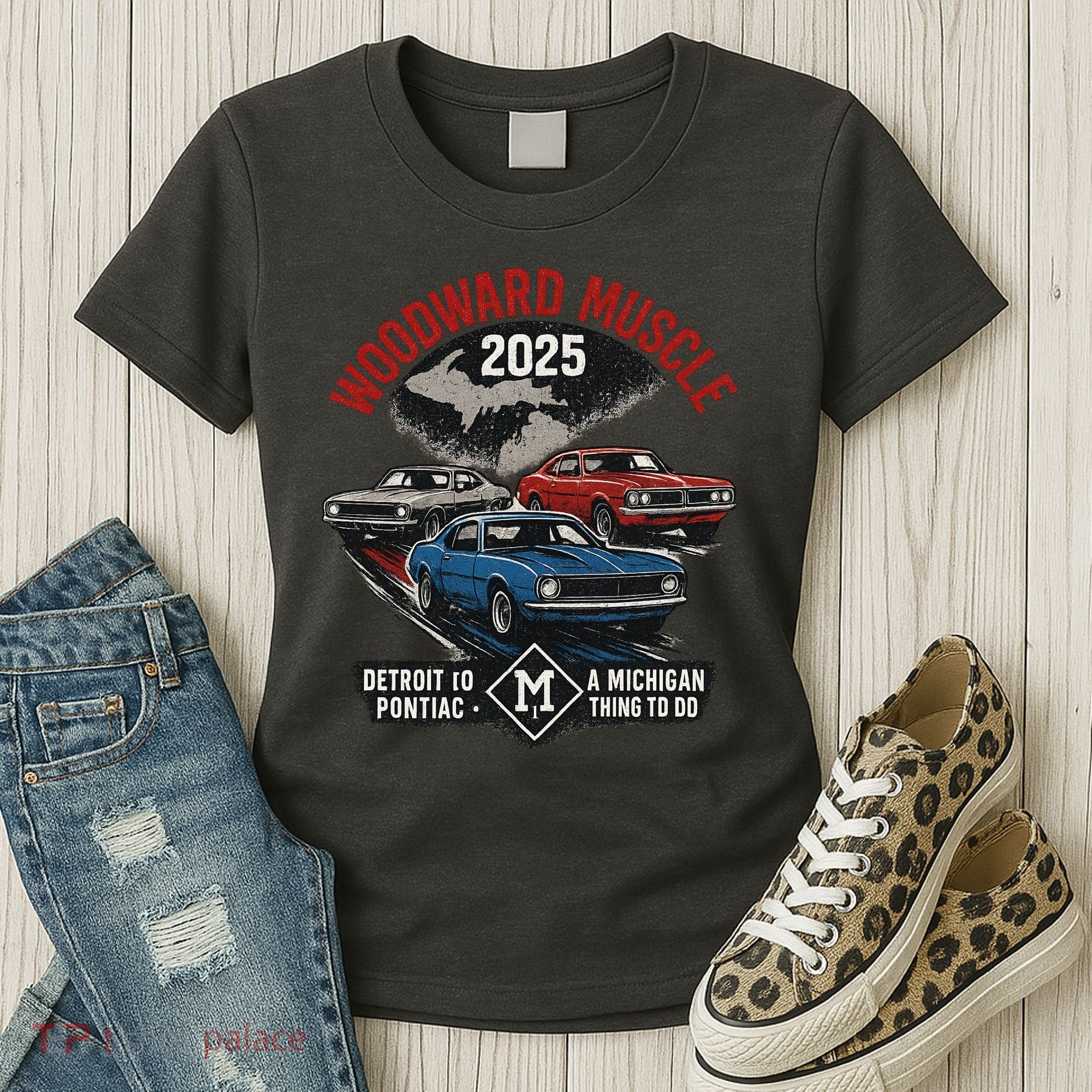 Classic Woodward Muscle 2025 Women's T-Shirt