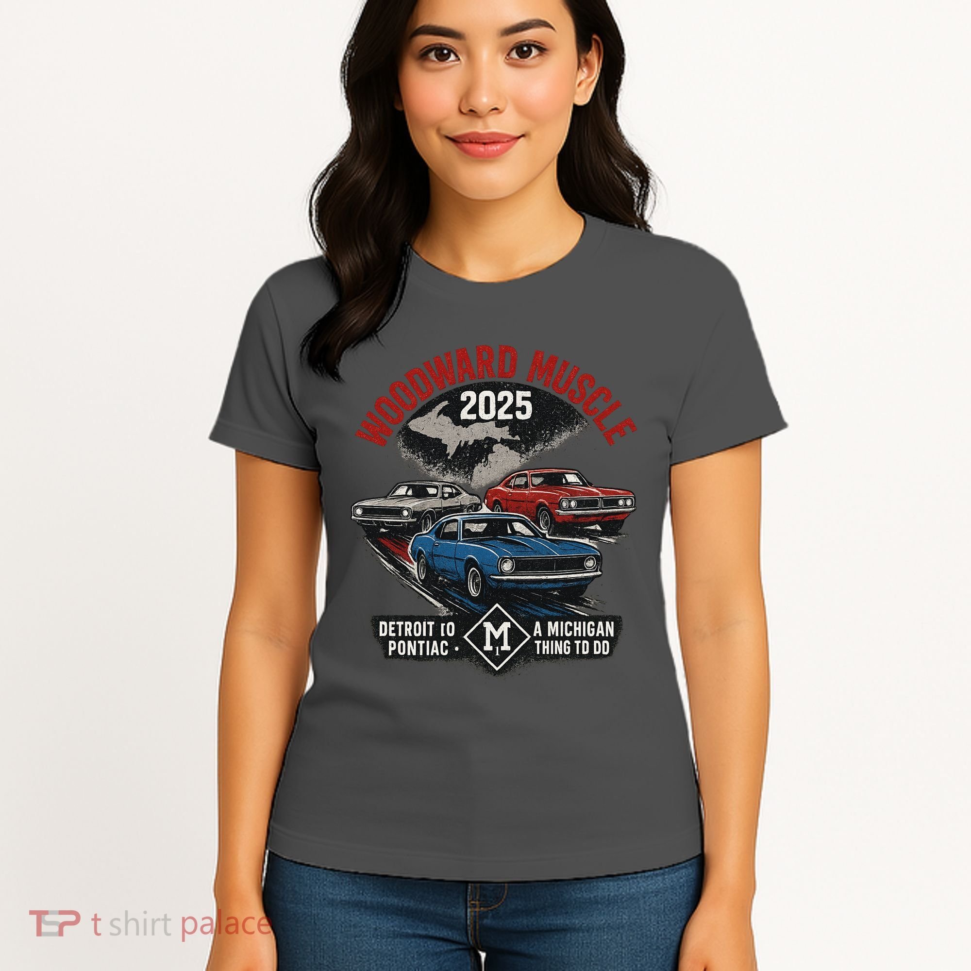 Classic Woodward Muscle 2025 Women's T-Shirt