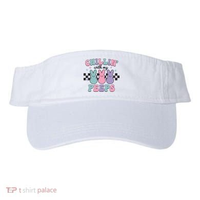 Chillin With My Peeps Easter Bunny Visor