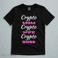 Crypto Wife Mom Boss Funny T-Shirt thumb 5