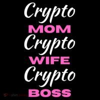 Crypto Wife Mom Boss Funny Mousepad thumb 1