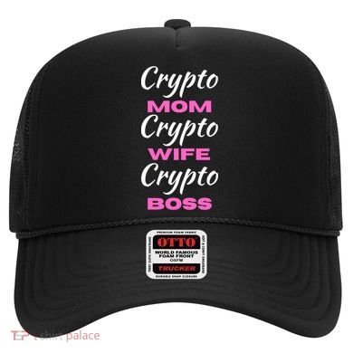Crypto Wife Mom Boss Funny Hat