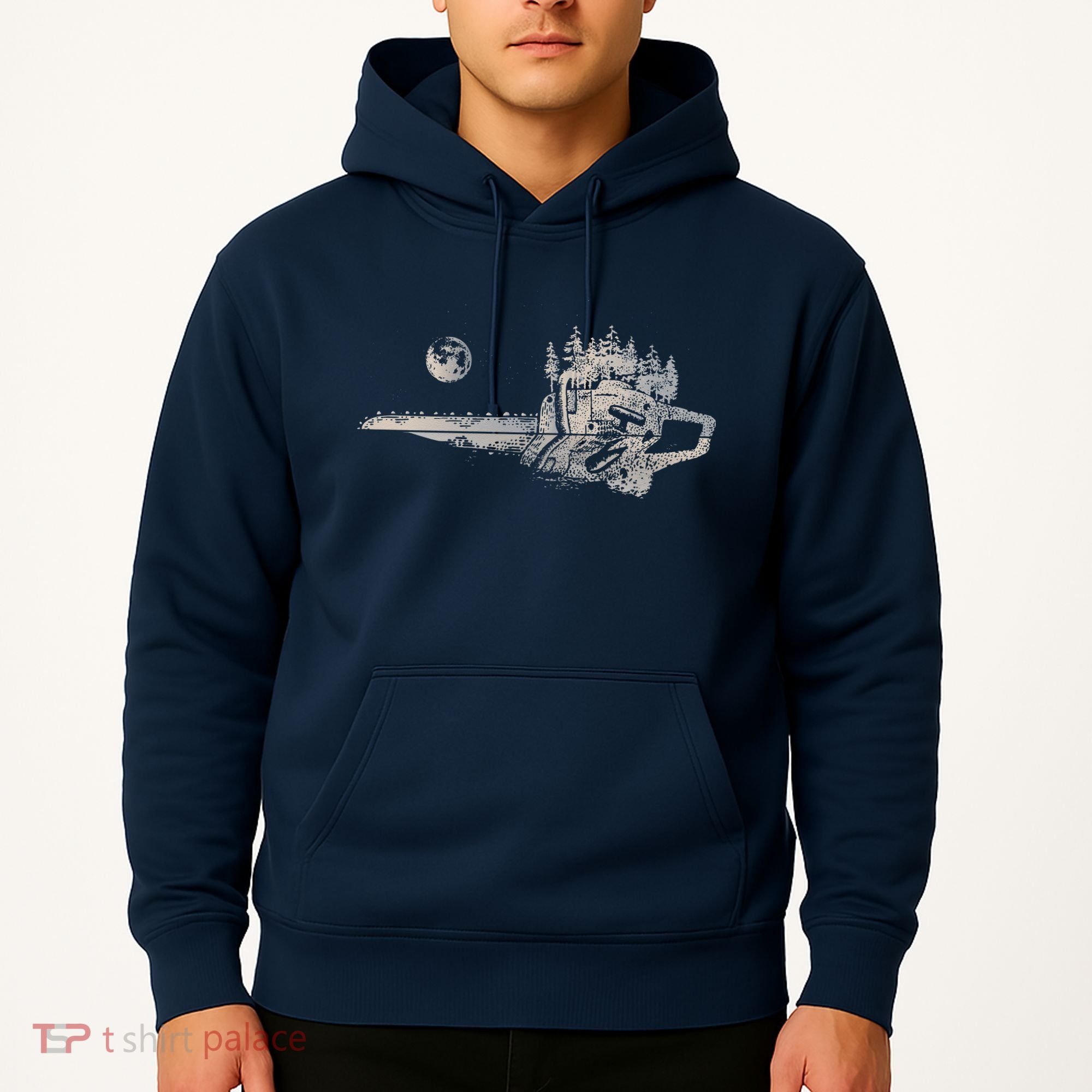 Chainsaw Woodworker Men Lumberjack Arborist Chainsaw Hoodie