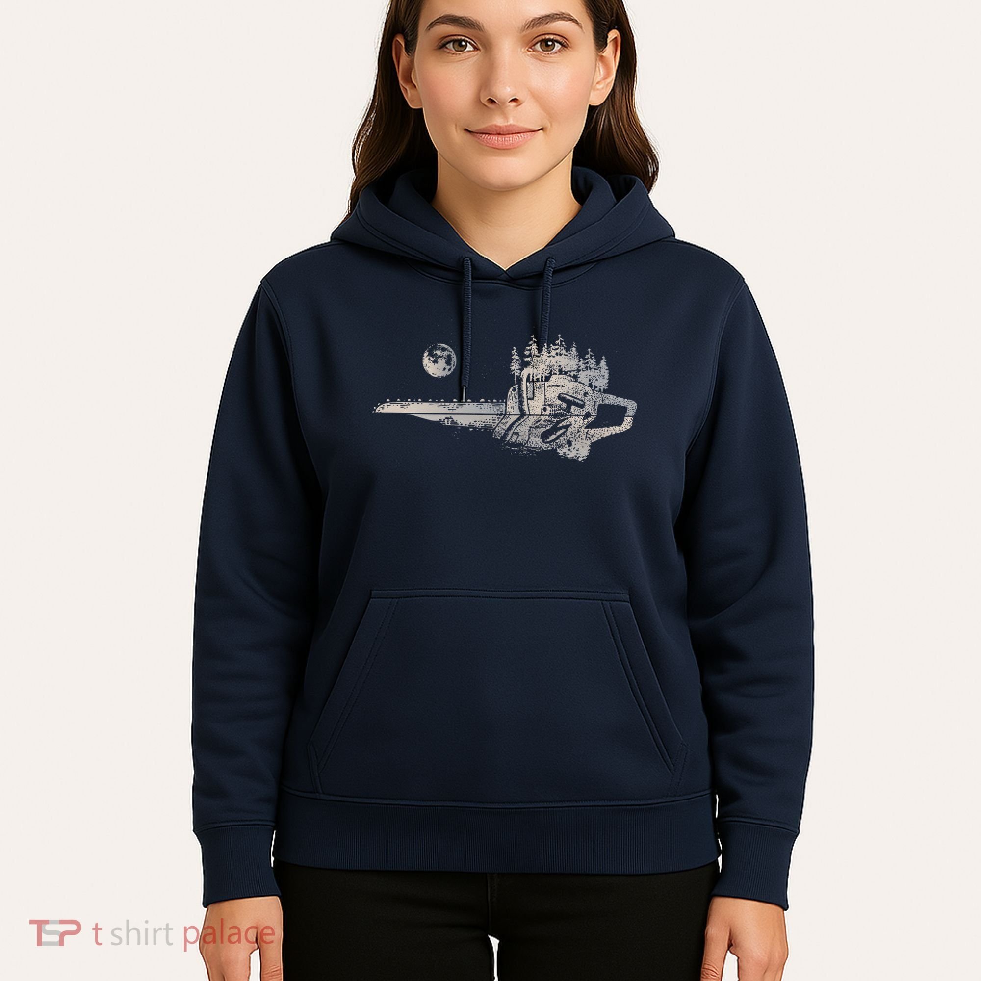 Chainsaw Woodworker Men Lumberjack Arborist Chainsaw Hoodie