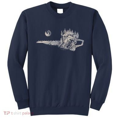 Chainsaw Woodworker Men Lumberjack Arborist Chainsaw Sweatshirt