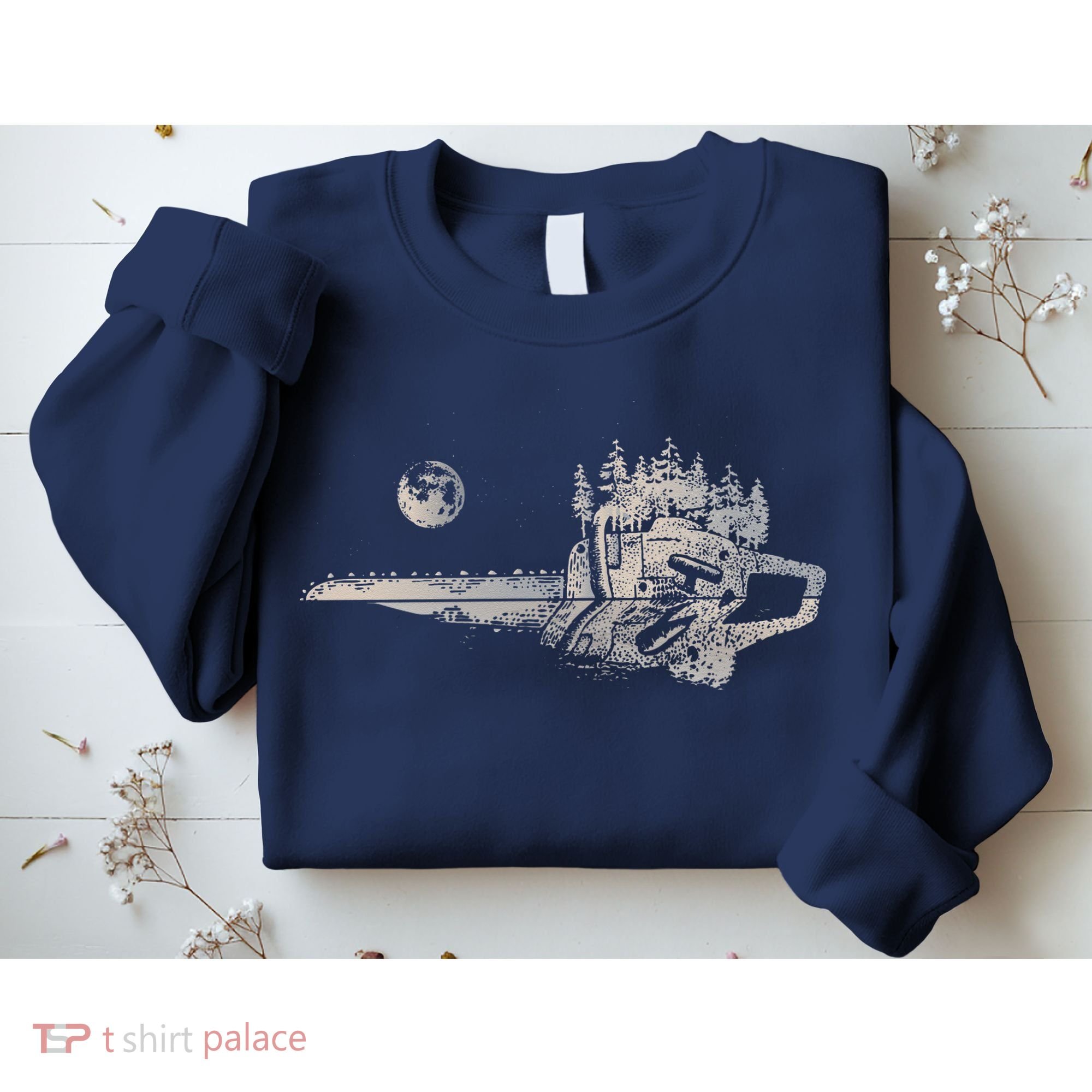 Chainsaw Woodworker Men Lumberjack Arborist Chainsaw Sweatshirt