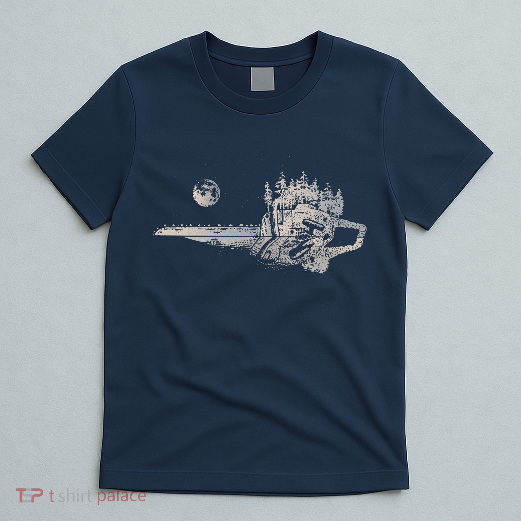 Chainsaw Woodworker Men Lumberjack Arborist Chainsaw T-Shirt