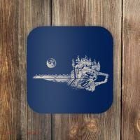Chainsaw Woodworker Men Lumberjack Arborist Chainsaw Coaster thumb 0