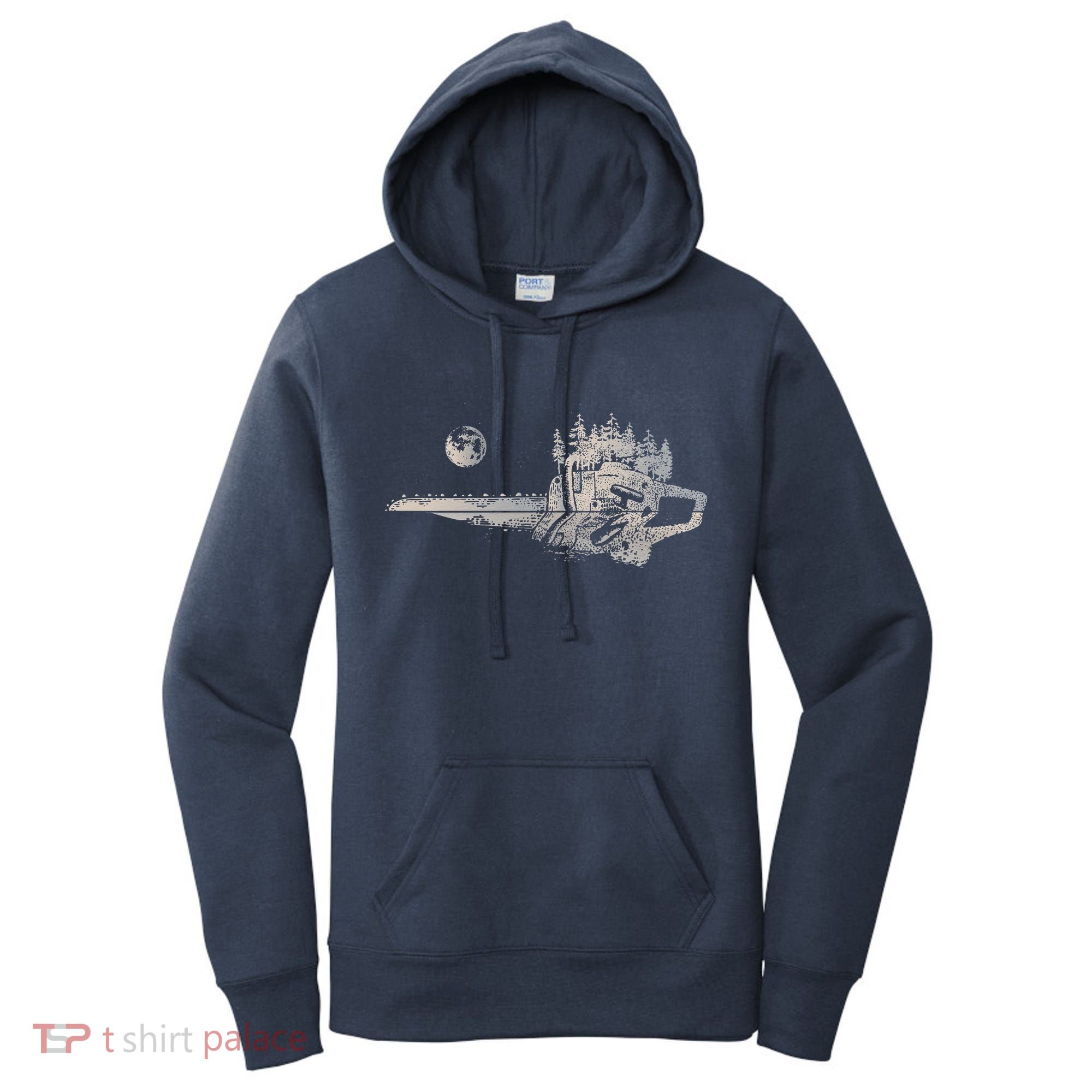 Chainsaw Woodworker Men Lumberjack Arborist Chainsaw Women's Hoodie