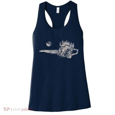 Chainsaw Woodworker Men Lumberjack Arborist Chainsaw Women's Tank Top
