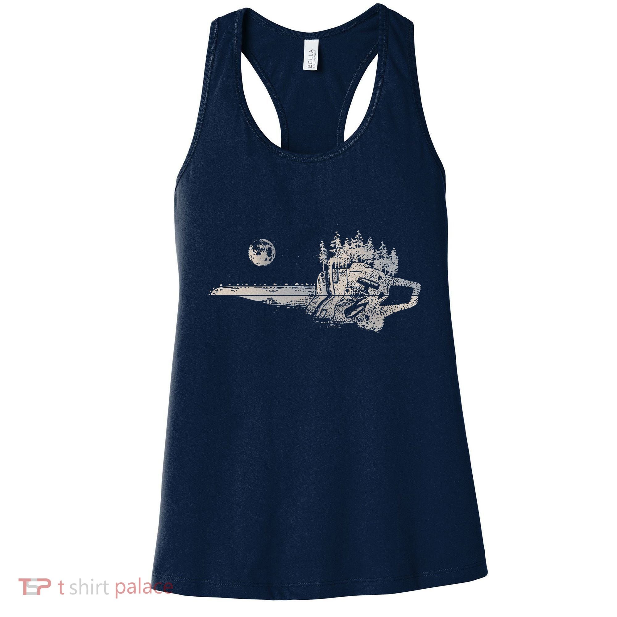 Chainsaw Woodworker Men Lumberjack Arborist Chainsaw Women's Tank Top