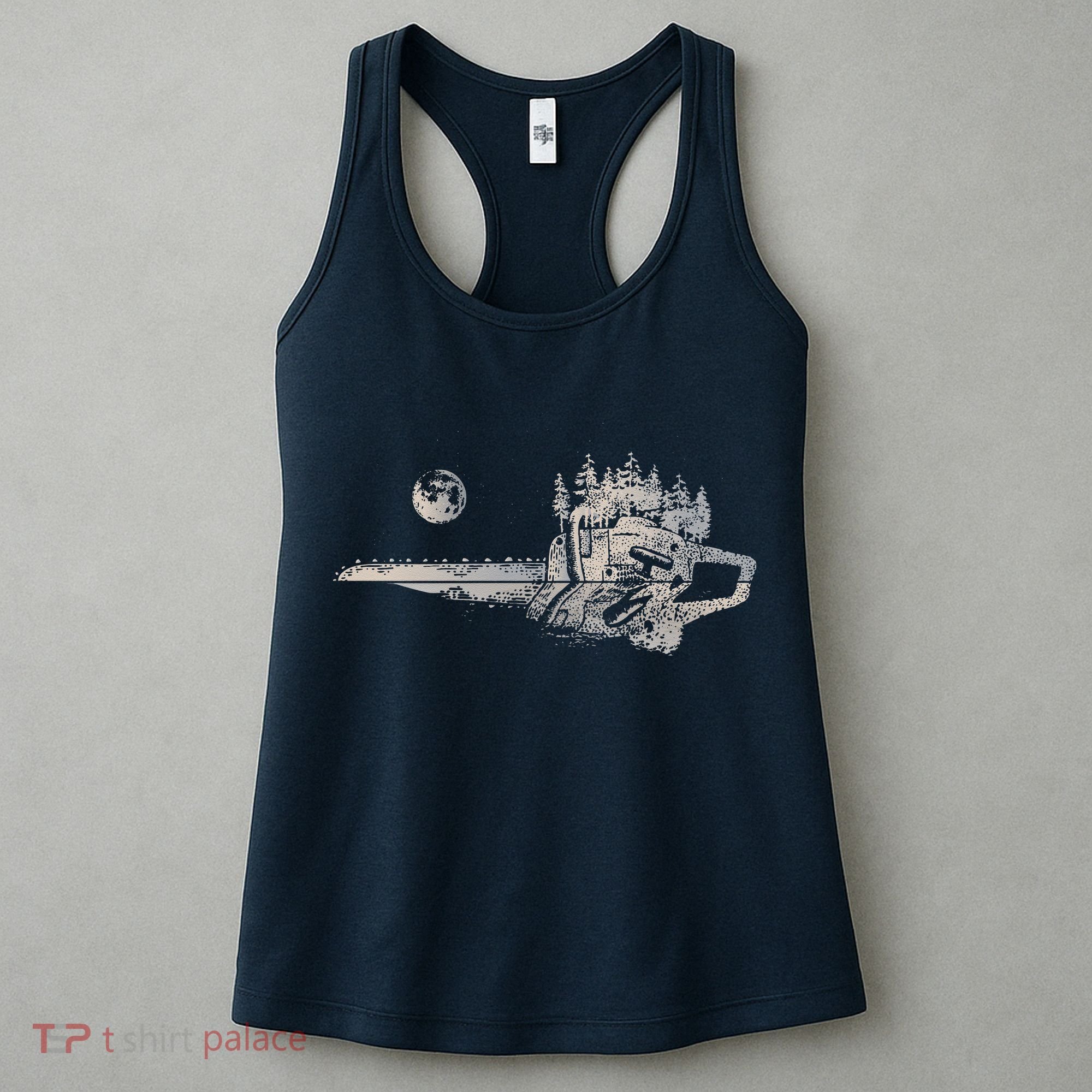 Chainsaw Woodworker Men Lumberjack Arborist Chainsaw Women's Tank Top