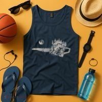 Chainsaw Woodworker Men Lumberjack Arborist Chainsaw Tank Top thumb 4