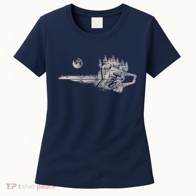 Chainsaw Woodworker Men Lumberjack Arborist Chainsaw Women's T-Shirt