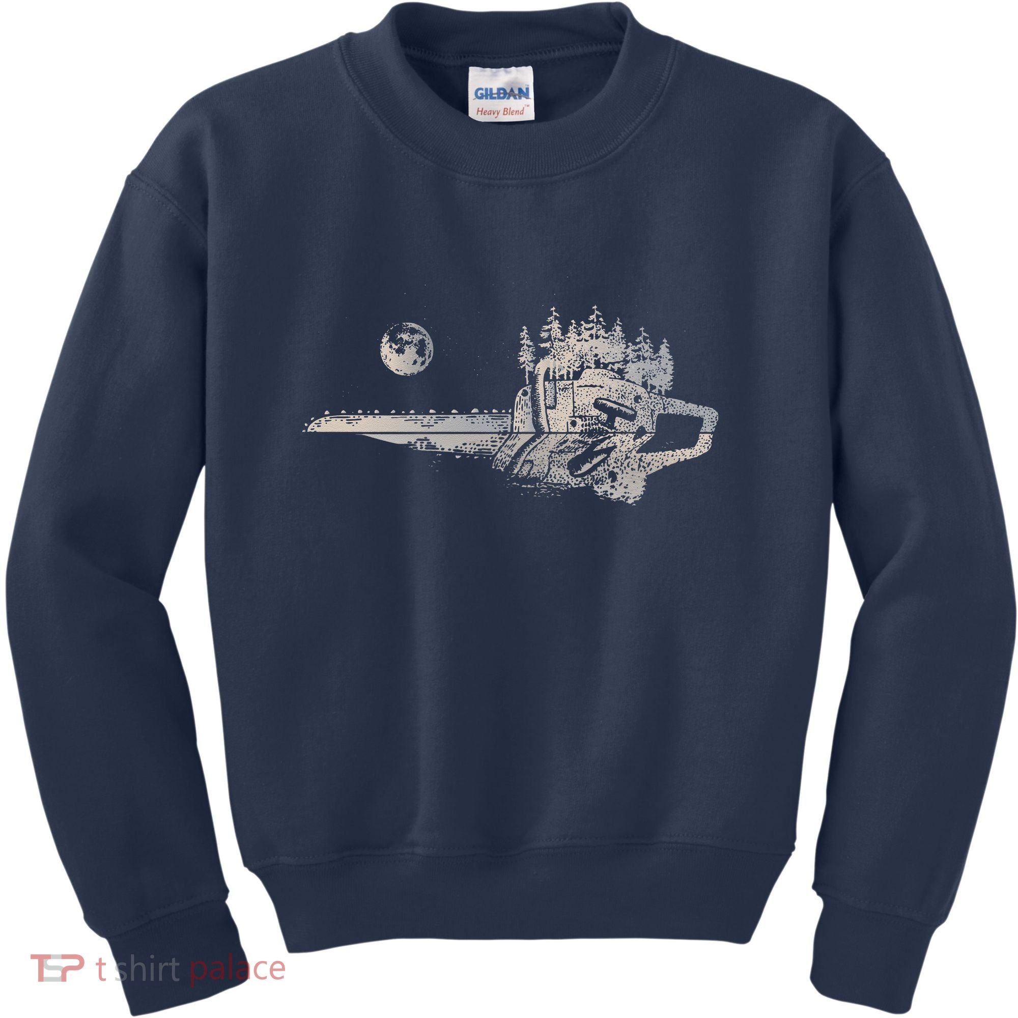 Chainsaw Woodworker Men Lumberjack Arborist Chainsaw Kids Sweatshirt