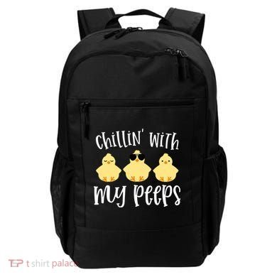 Chillin With My Peeps Cute Backpack