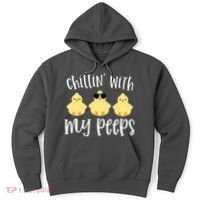 Chillin With My Peeps Cute Hoodie thumb 0
