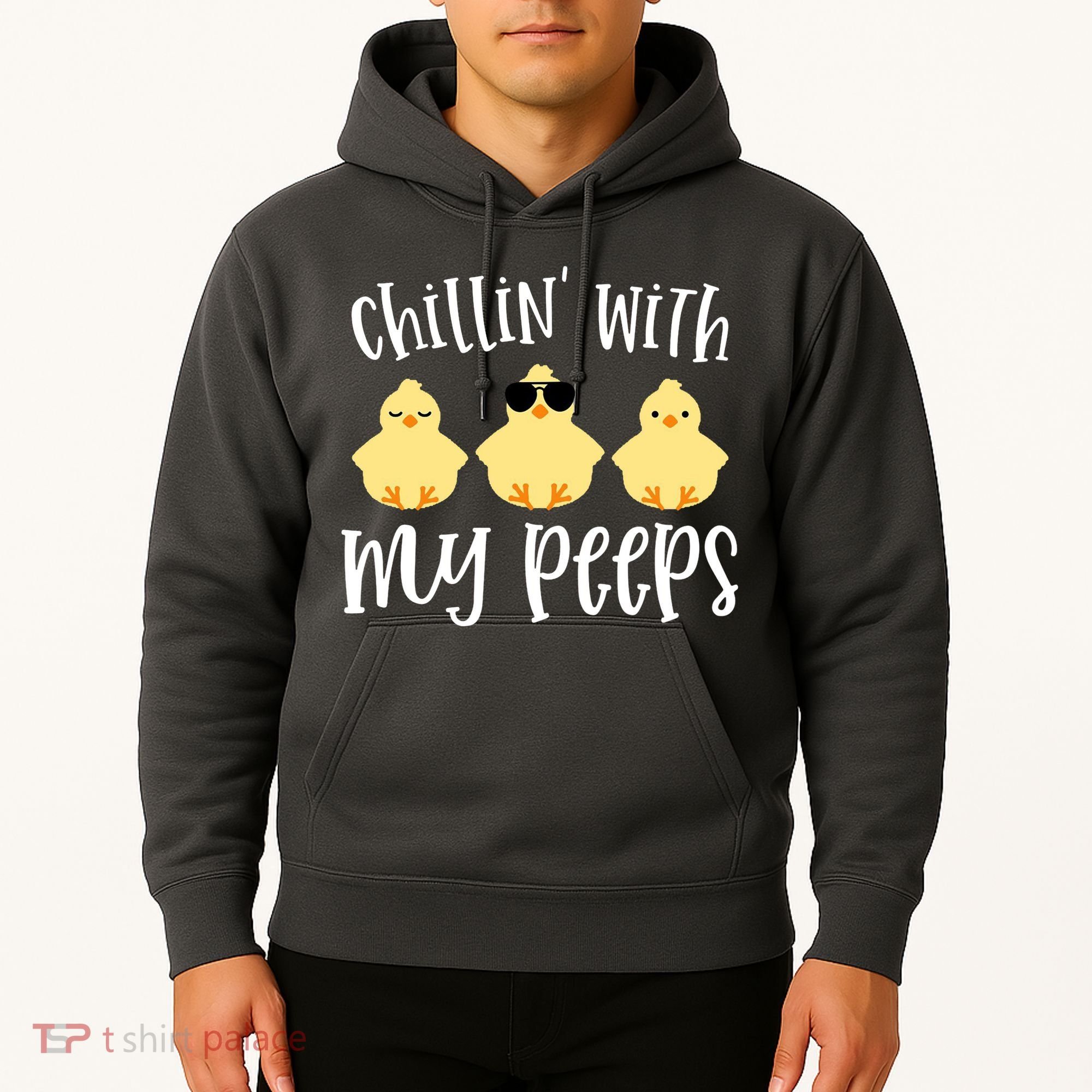 Chillin With My Peeps Cute Hoodie