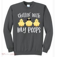 Chillin With My Peeps Cute Sweatshirt thumb 0