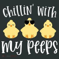 Chillin With My Peeps Cute Sweatshirt thumb 2