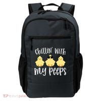 Chillin With My Peeps Cute Backpack thumb 0