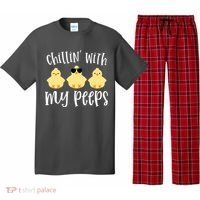 Chillin With My Peeps Cute Pajama Set thumb 0