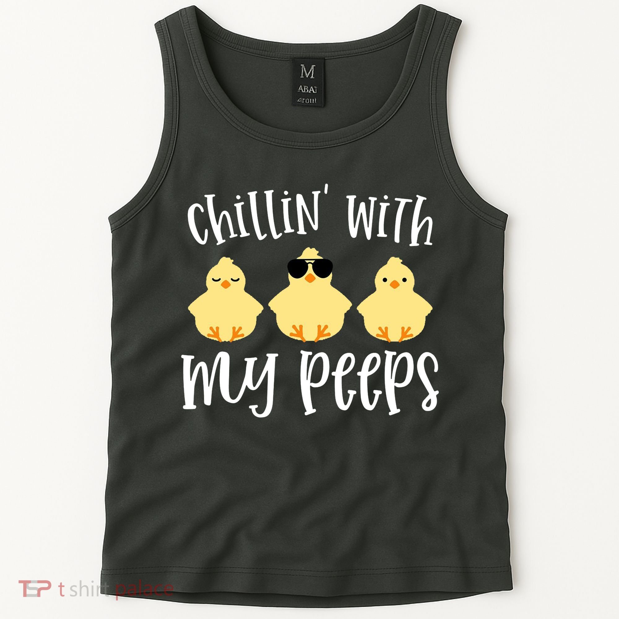 Chillin With My Peeps Cute Tank Top