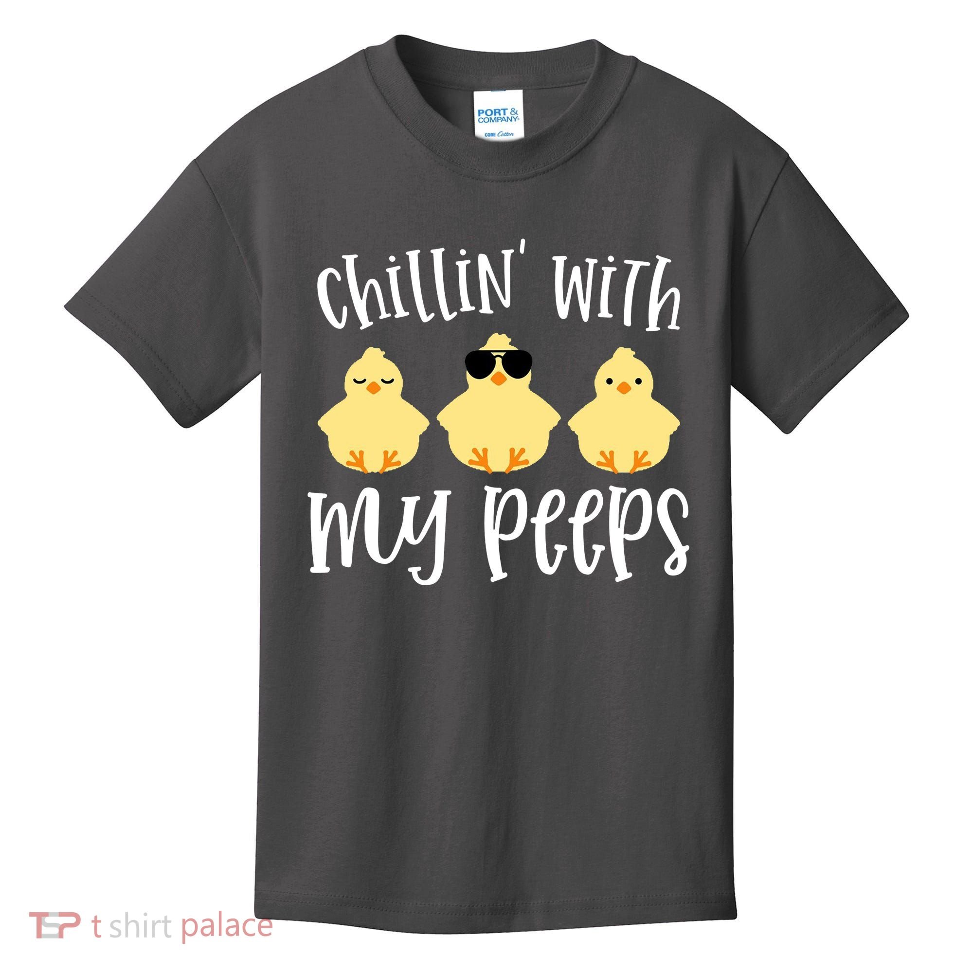 Chillin With My Peeps Cute Kids T-Shirt