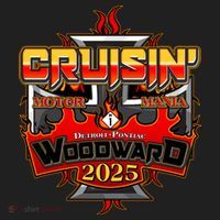 Cruisin Woodward Motor Mania 2025 12oz Stainless Steel Coffee Mug thumb 3
