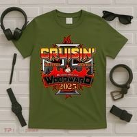 Cruisin Woodward Motor Mania 2025 T-Shirt thumb 5